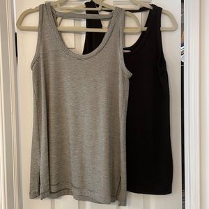LOFT tanks with cute cut out in the back